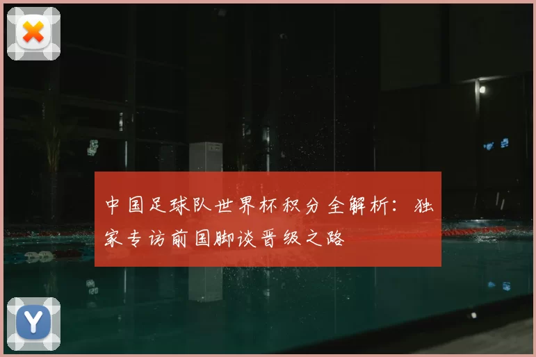 中国足球队世界杯积分全解析:独家专访前国脚谈晋级之路