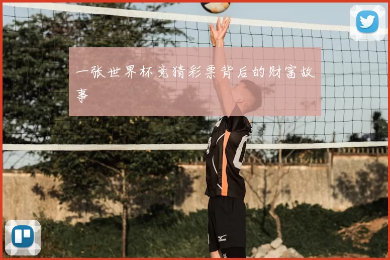 一张世界杯竞猜彩票背后的财富故事